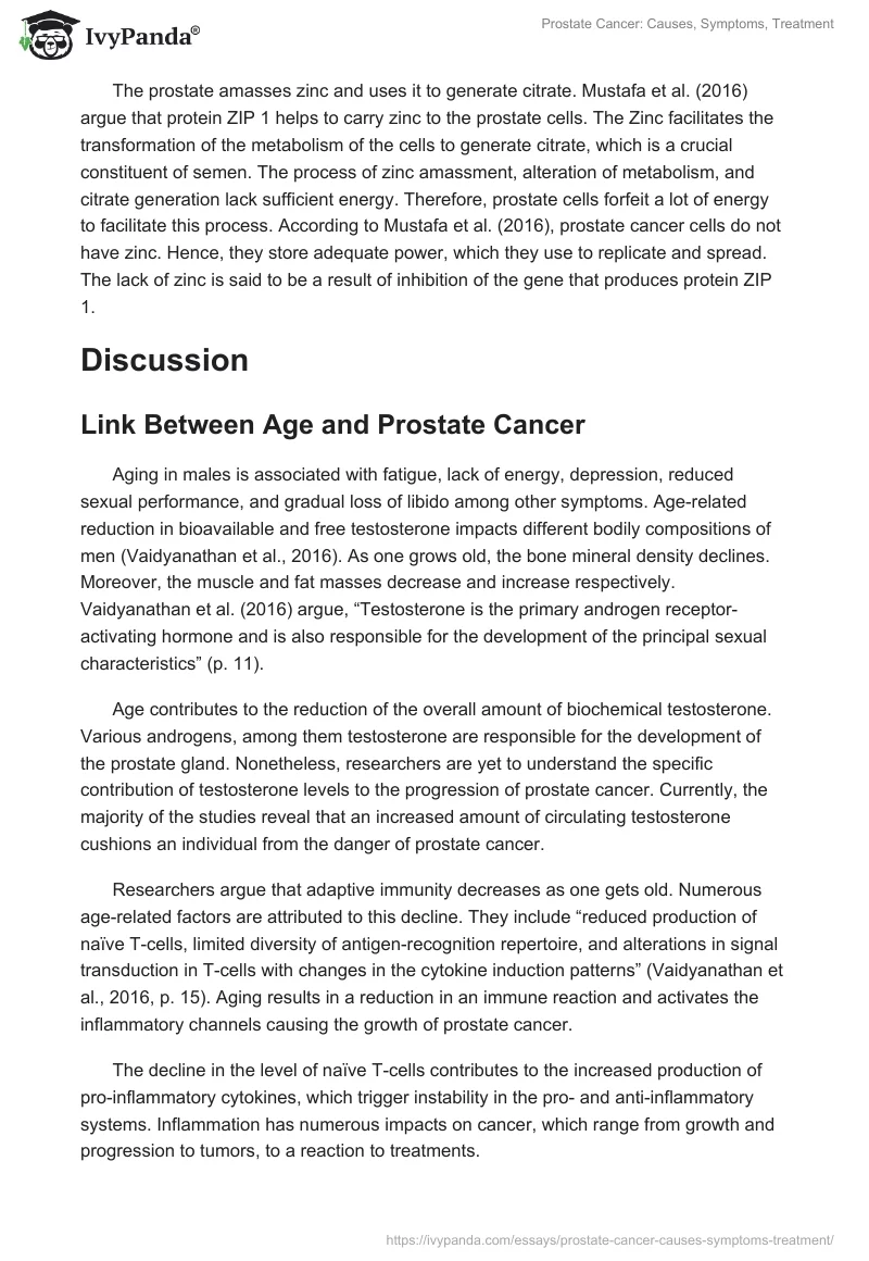 Prostate Cancer: Causes, Symptoms, Treatment. Page 3