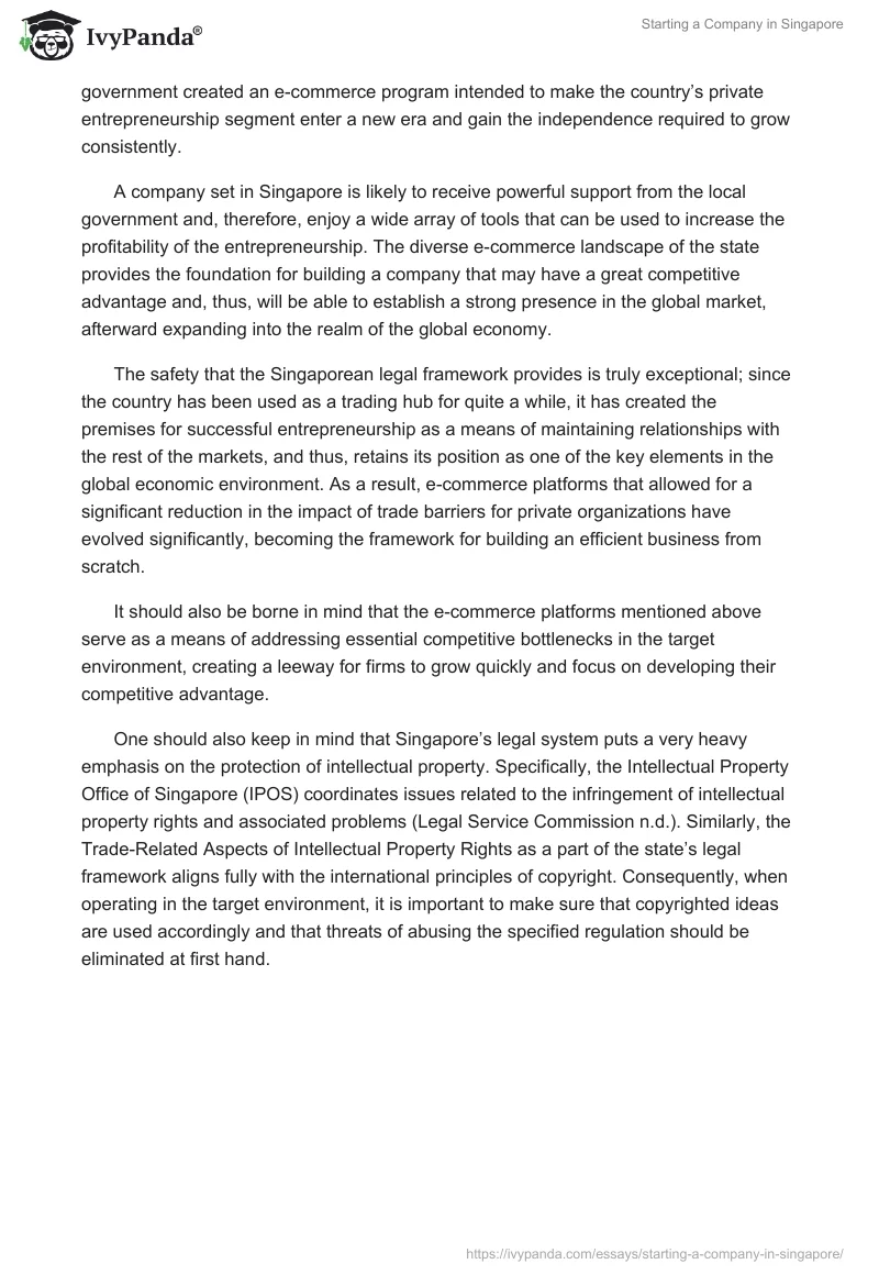Starting a Company in Singapore. Page 3