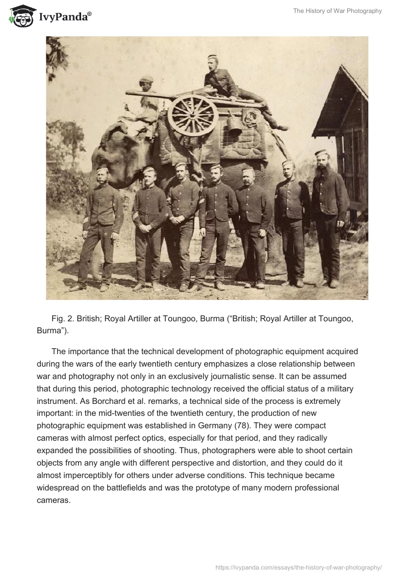 The History of War Photography. Page 4