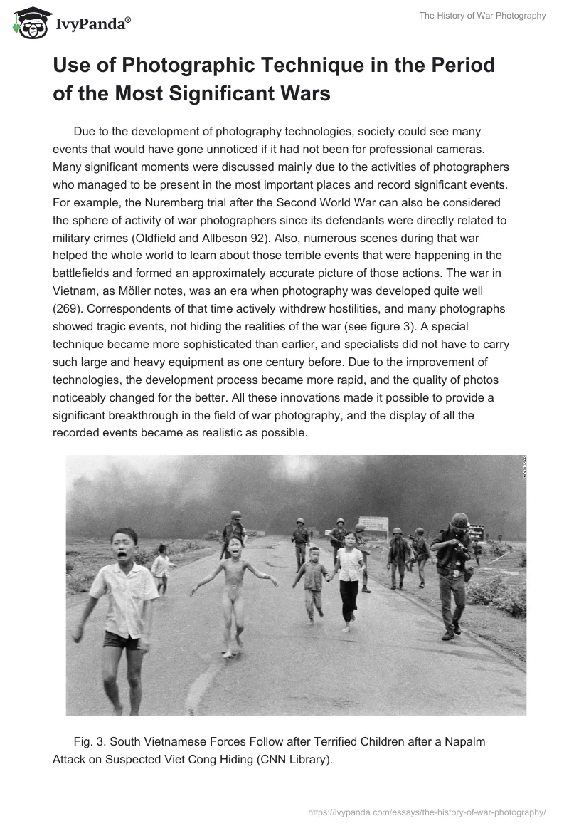 The History of War Photography. Page 5