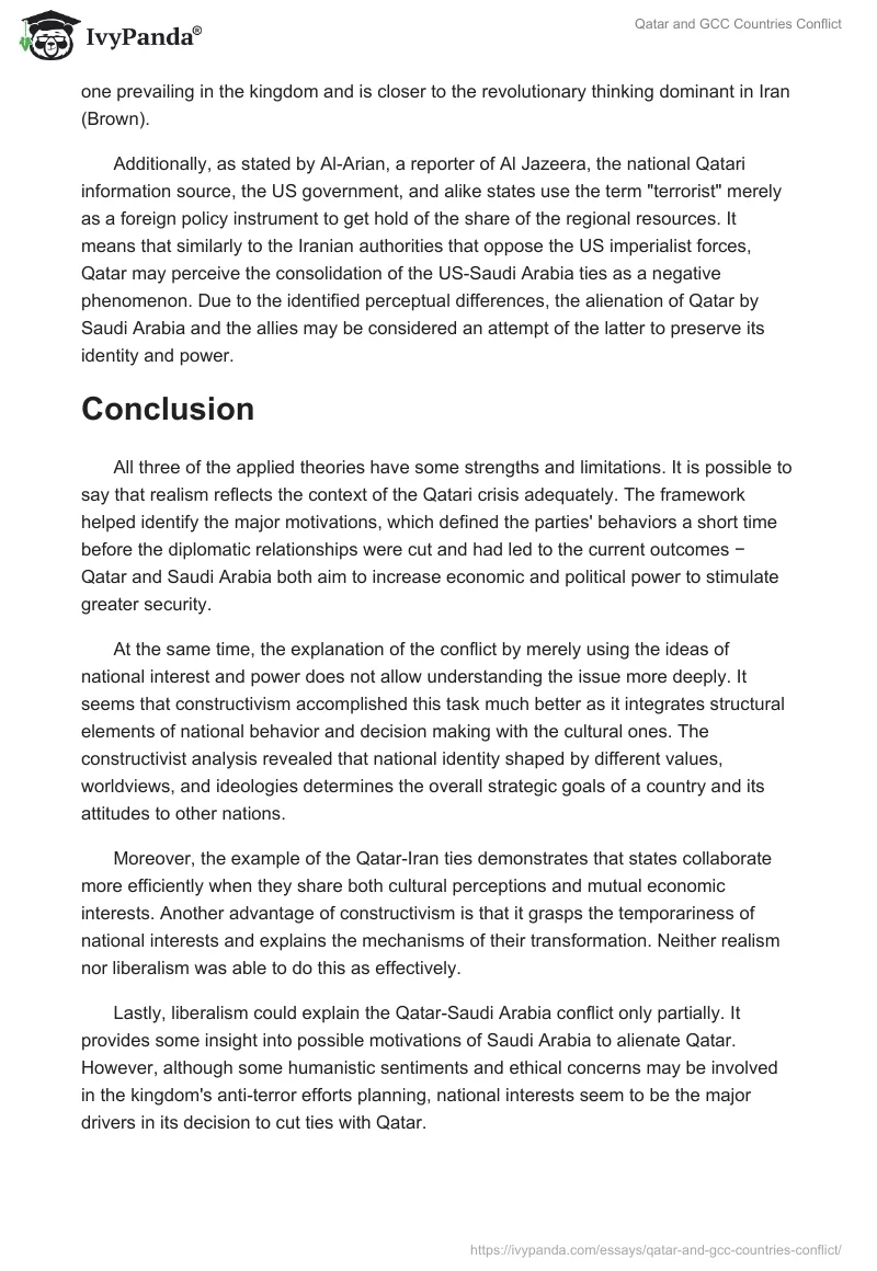 Qatar and GCC Countries Conflict. Page 5
