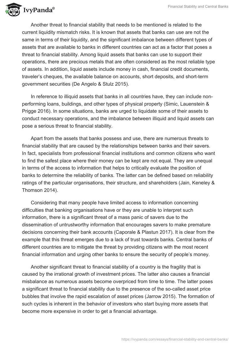 Financial Stability and Central Banks. Page 2