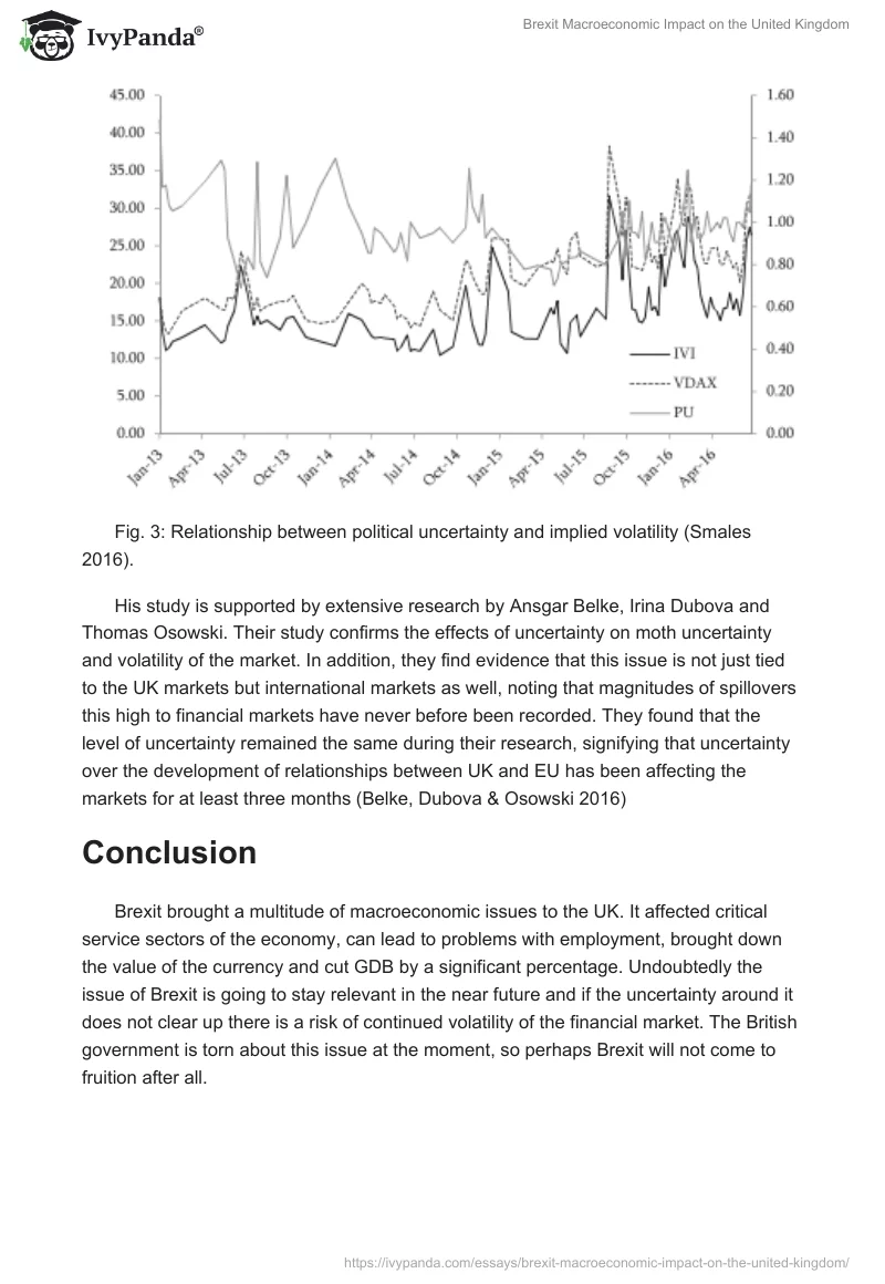 Brexit Macroeconomic Impact on the United Kingdom. Page 5