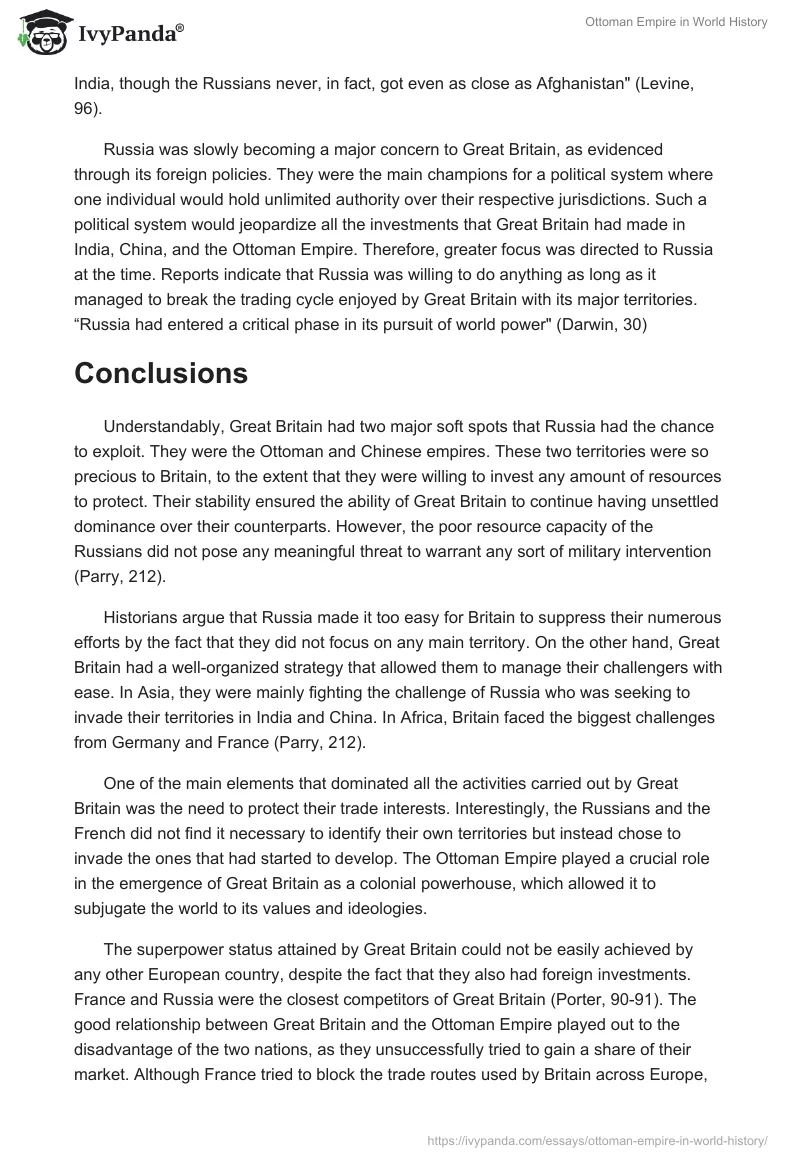 Ottoman Empire in World History. Page 4