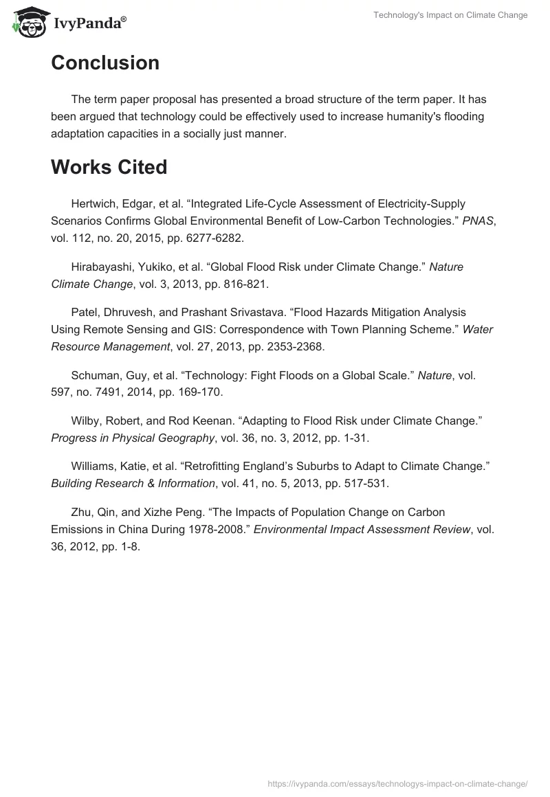 Technology's Impact on Climate Change. Page 3