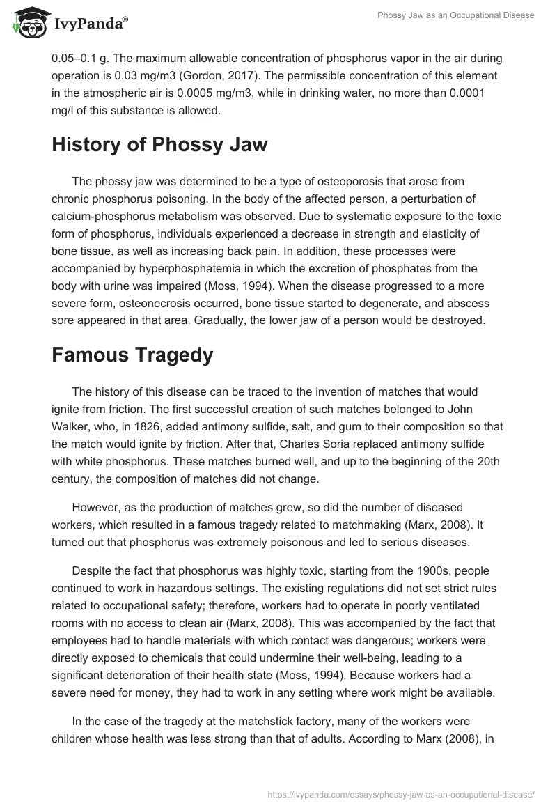 Phossy Jaw as an Occupational Disease. Page 3