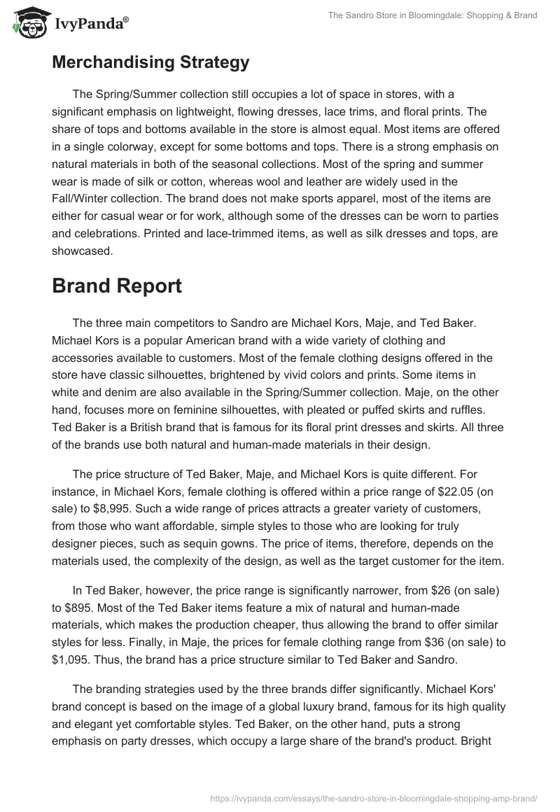The Sandro Store in Bloomingdale: Shopping & Brand. Page 3
