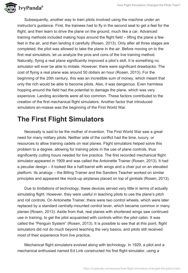 How Flight Simulators Changed the Pilots Train?. Page 2