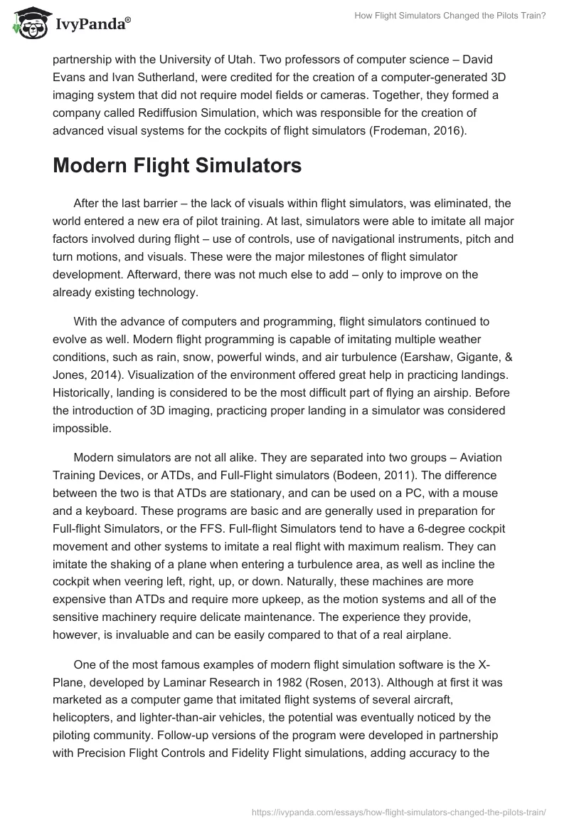How Flight Simulators Changed the Pilots Train?. Page 5