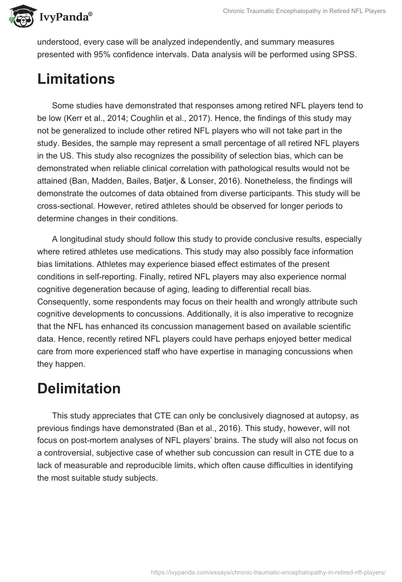 Chronic Traumatic Encephalopathy in Retired NFL Players. Page 4