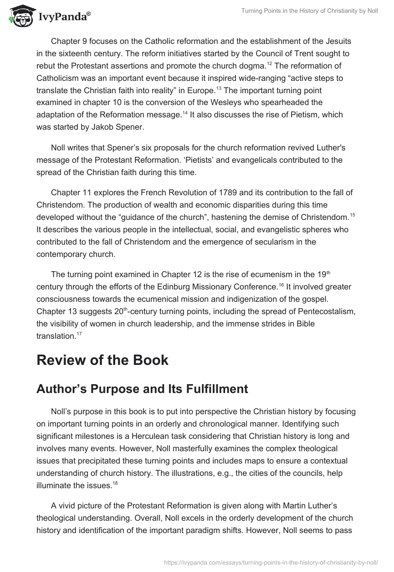 Turning Points in the History of Christianity by Noll. Page 3