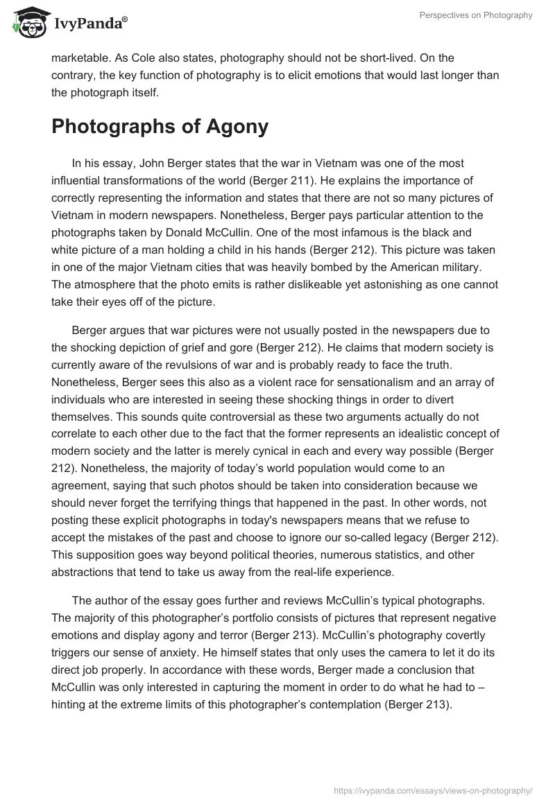 Perspectives on Photography. Page 2