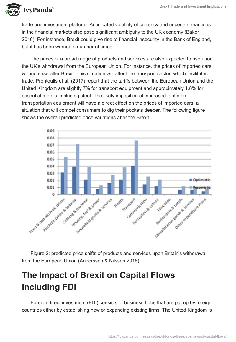 Brexit Trade and Investment Implications. Page 3