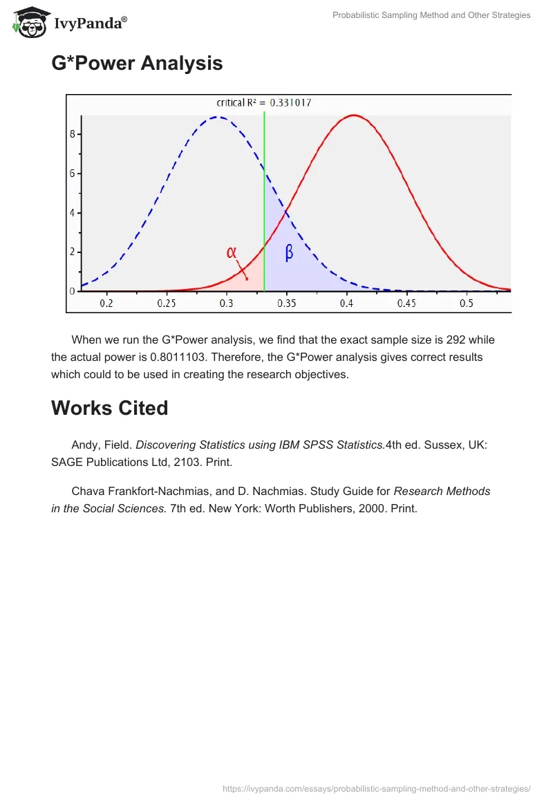Probabilistic Sampling Method and Other Strategies. Page 3