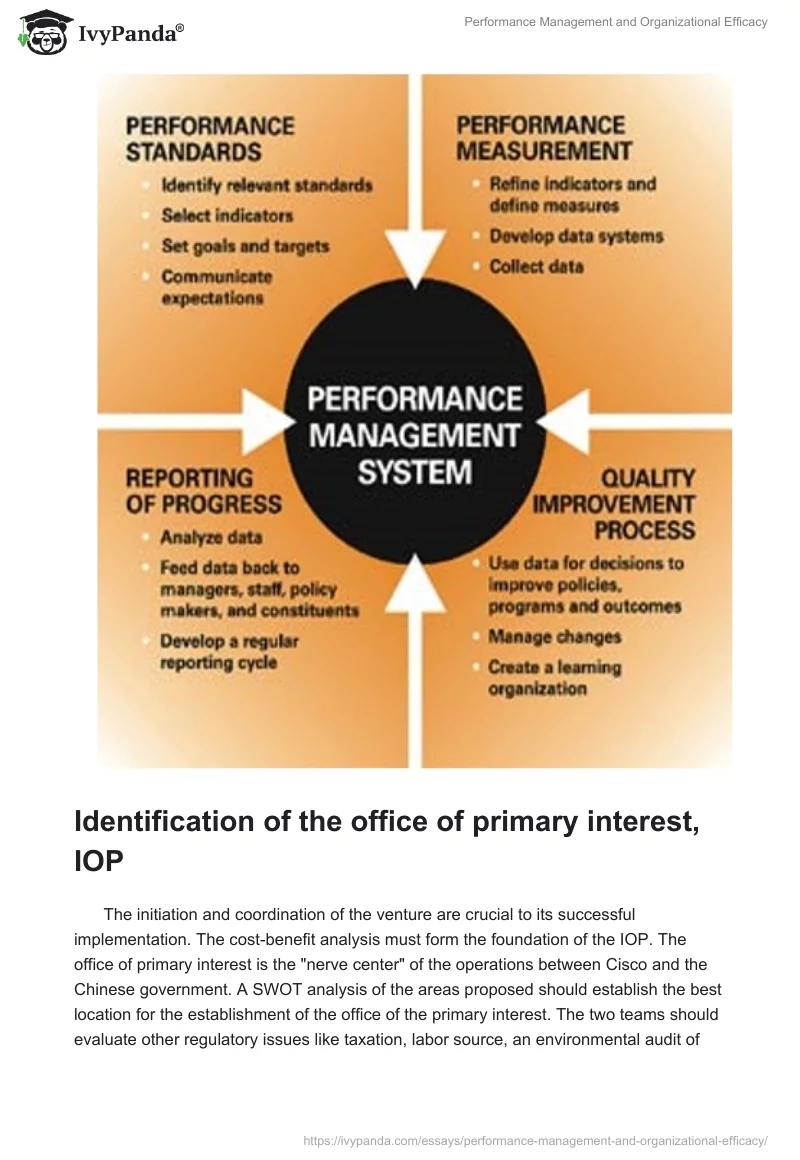 Performance Management and Organizational Efficacy. Page 3