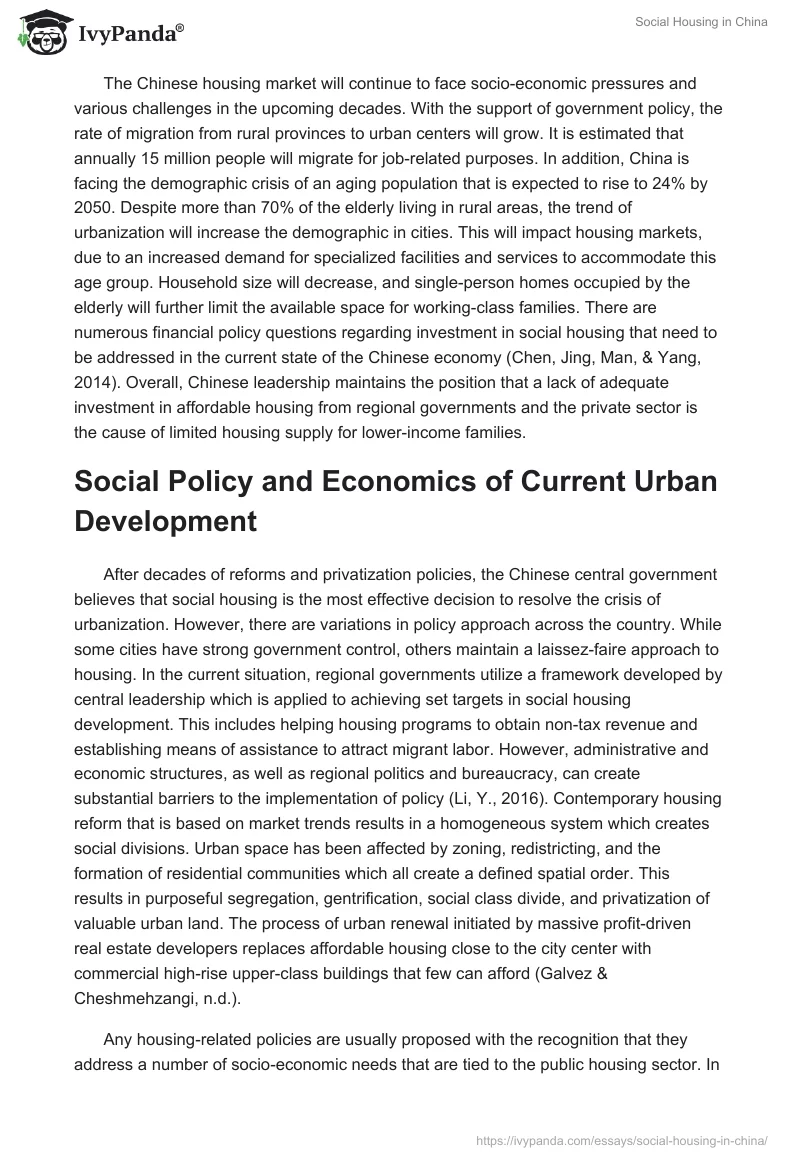 Social Housing in China. Page 2