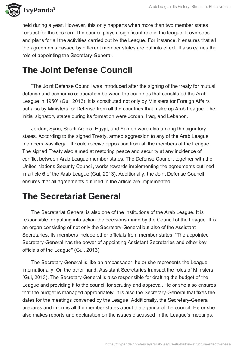 Arab League Its History Structure Effectiveness Page3.webp