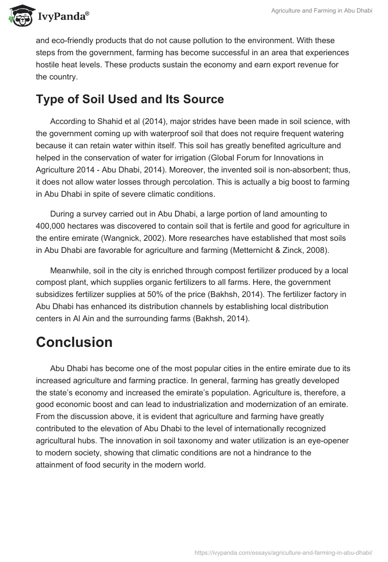 Agriculture and Farming in Abu Dhabi. Page 4