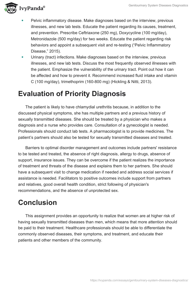 Genitourinary System Diseases Diagnostics. Page 3