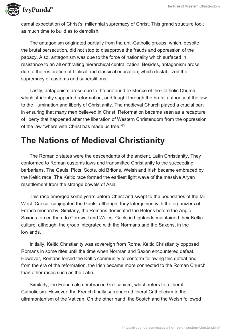 The Rise of Western Christendom. Page 3