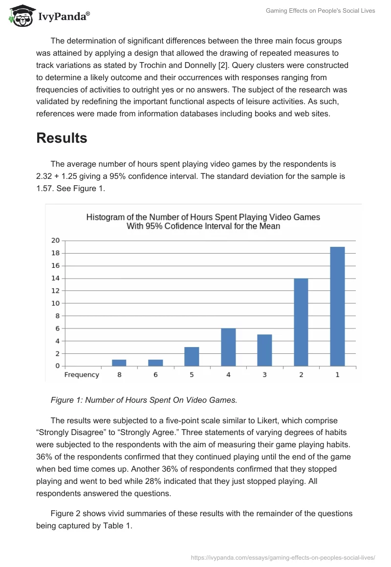 Gaming Effects on People's Social Lives. Page 3
