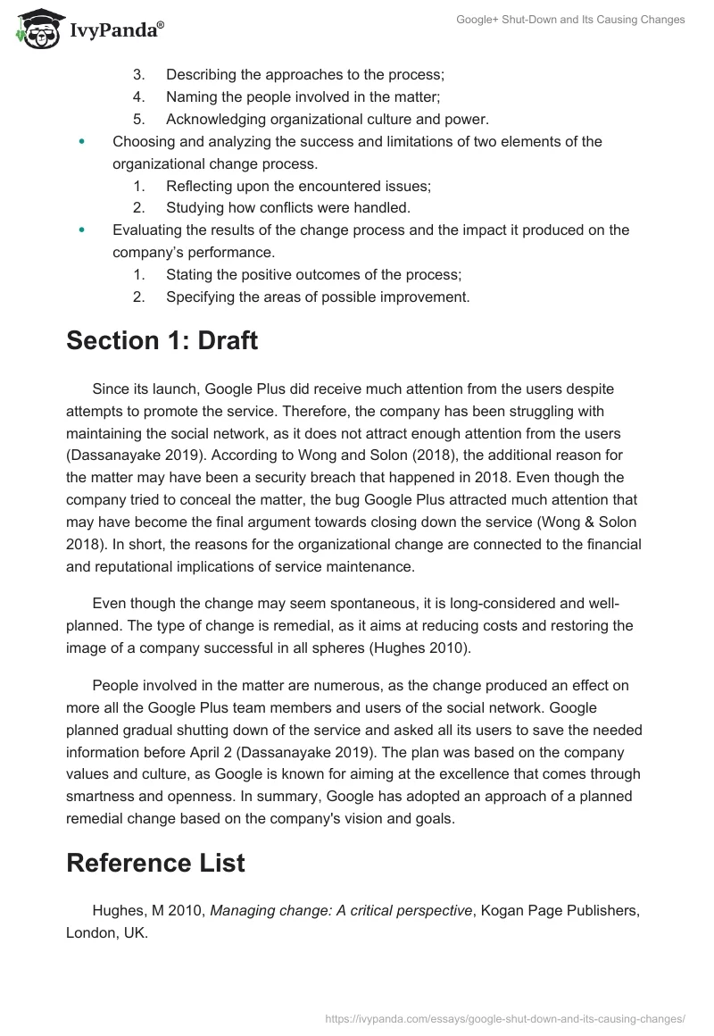 Google+ Shut-Down and Its Causing Changes. Page 2