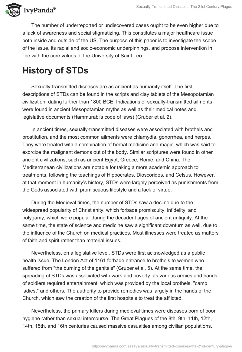 Sexually-Transmitted Diseases: The 21st Century Plague. Page 2