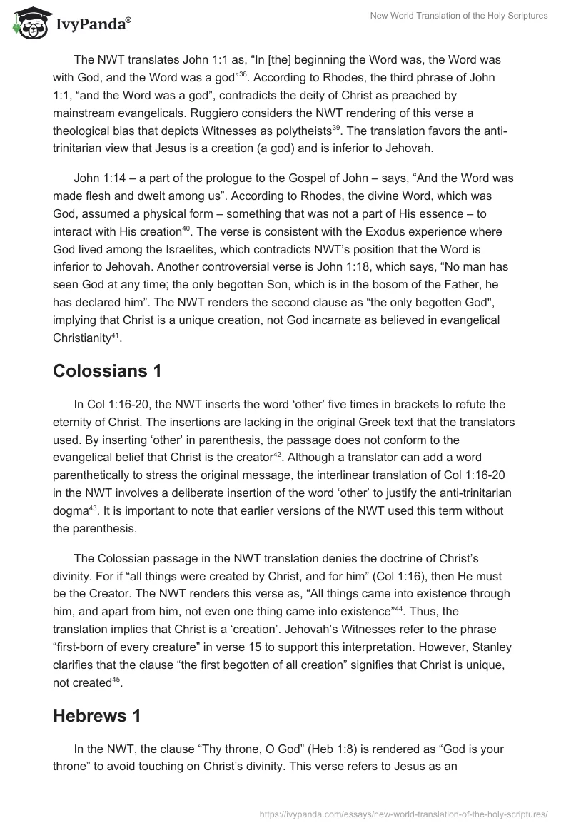 New World Translation of the Holy Scriptures. Page 5