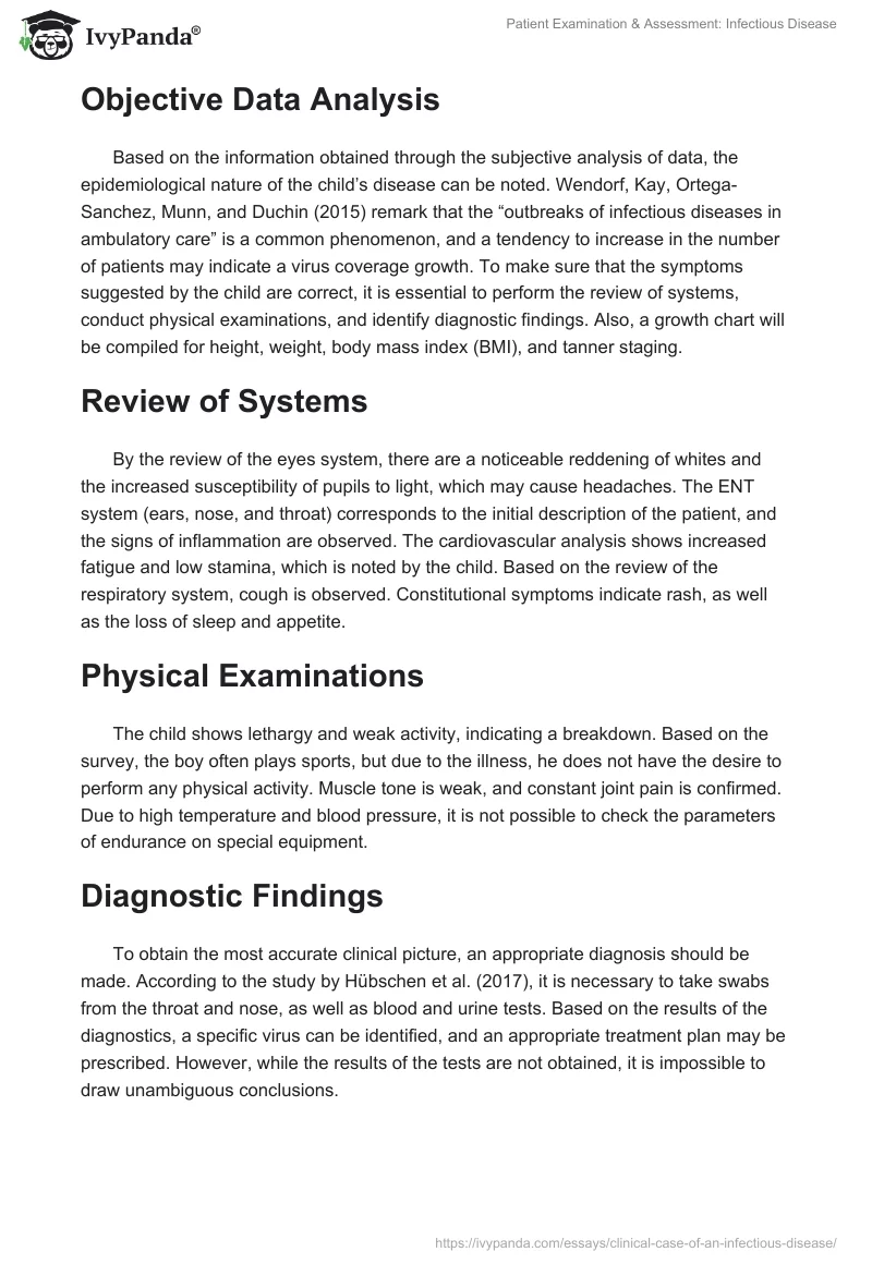 Patient Examination & Assessment: Infectious Disease. Page 3