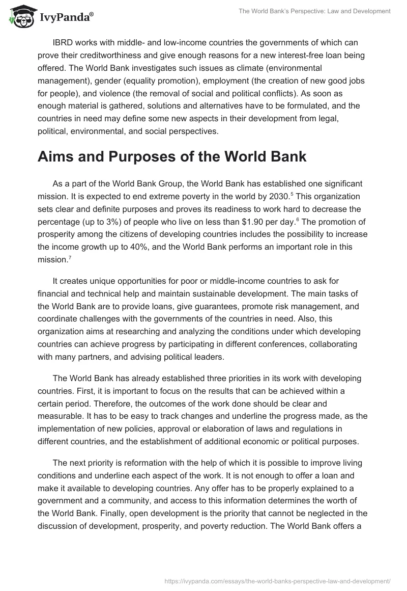 The World Bank’s Perspective: Law and Development. Page 3