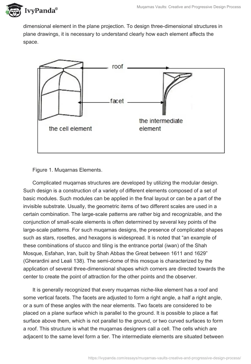 Muqarnas Vaults: Creative and Progressive Design Process. Page 2