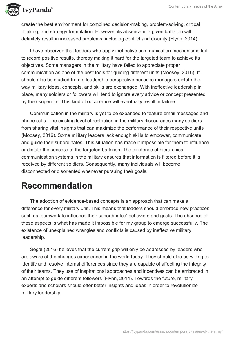 Contemporary Issues of the Army. Page 3
