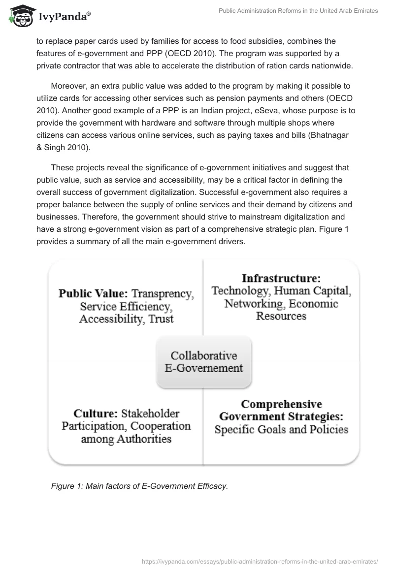 Public Administration Reforms in the United Arab Emirates. Page 4