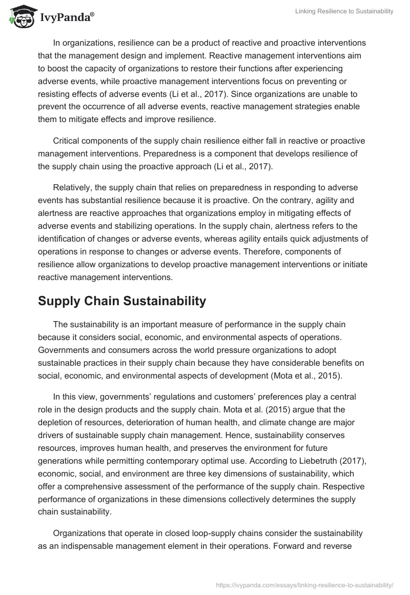 Linking Resilience to Sustainability. Page 3