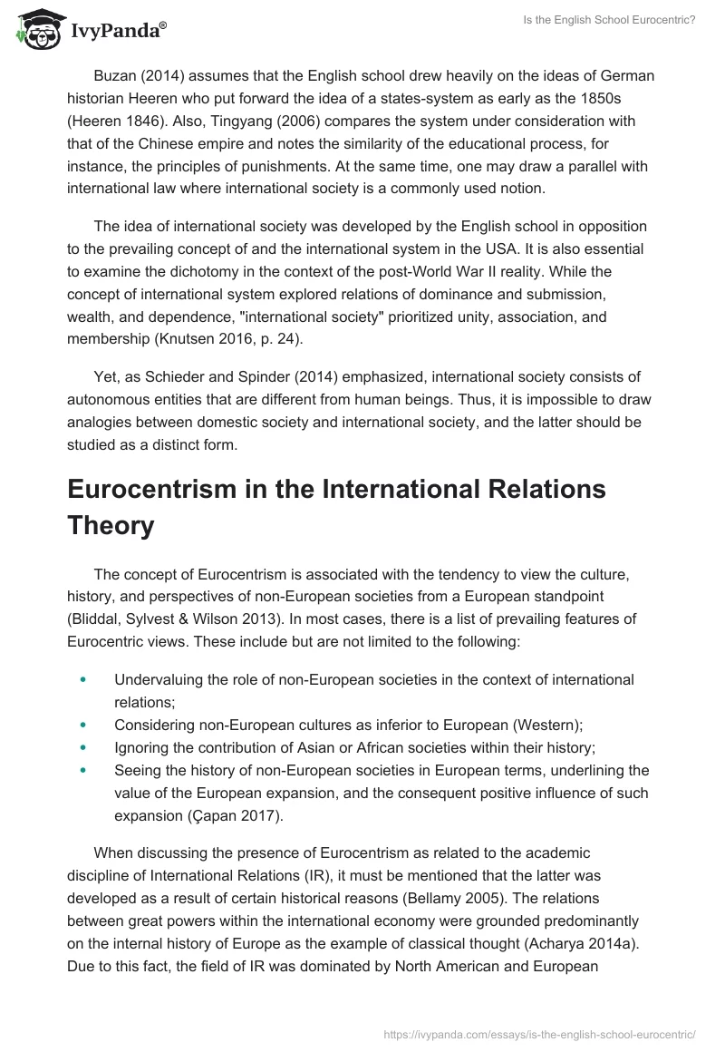 Is the English School Eurocentric?. Page 2