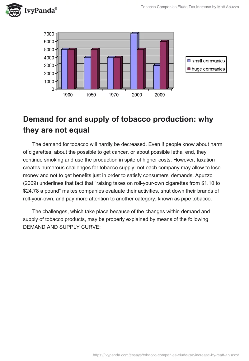 "Tobacco Companies Elude Tax Increase" by Matt Apuzzo. Page 4