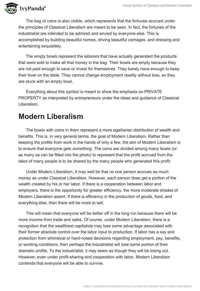 Visual Symbol of Classical and Modern Liberalism. Page 2
