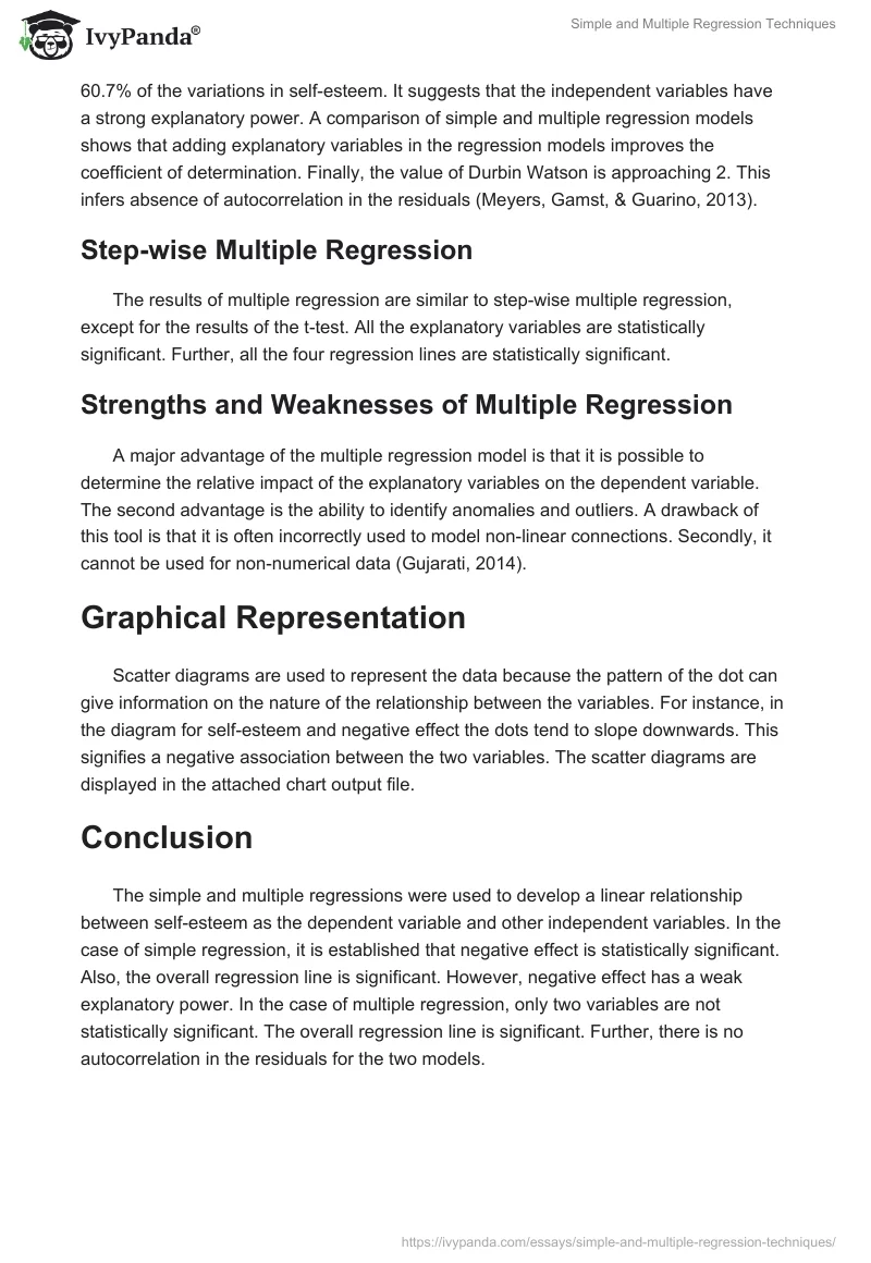 Simple and Multiple Regression Techniques. Page 4