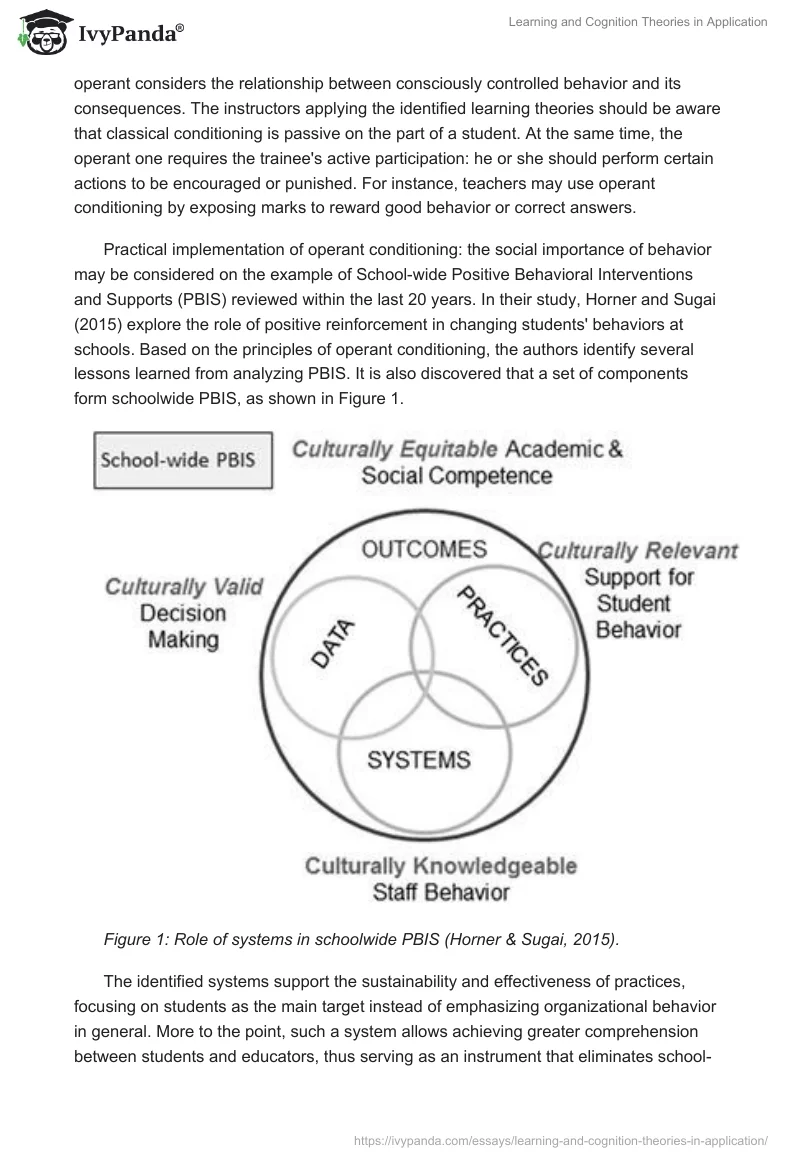 Learning and Cognition Theories in Application. Page 4