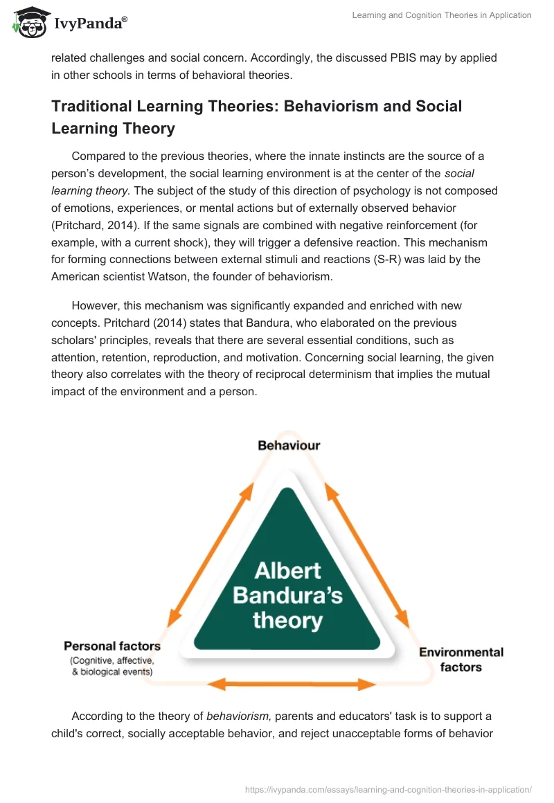 Learning and Cognition Theories in Application. Page 5