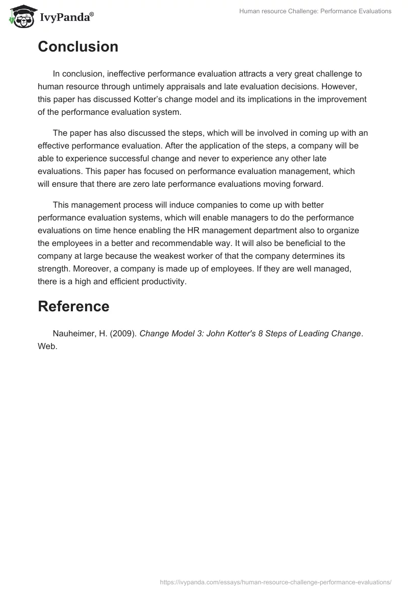 Human resource Challenge: Performance Evaluations. Page 5