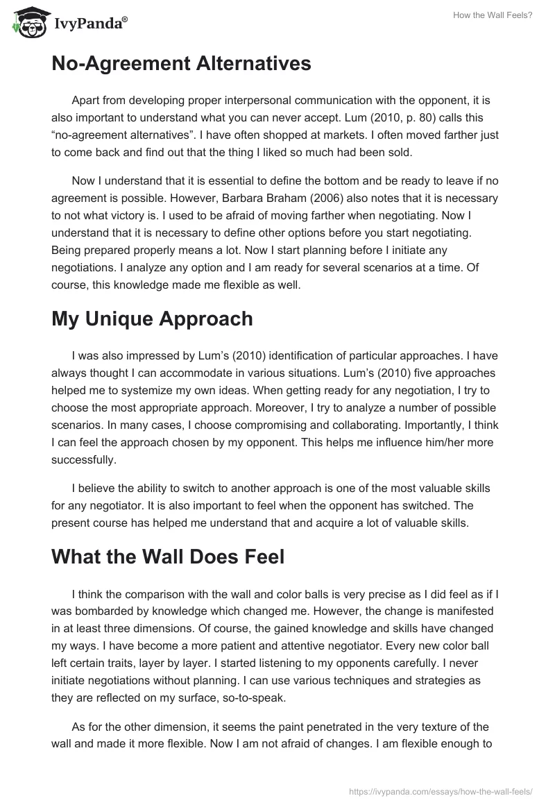 How the Wall Feels?. Page 2