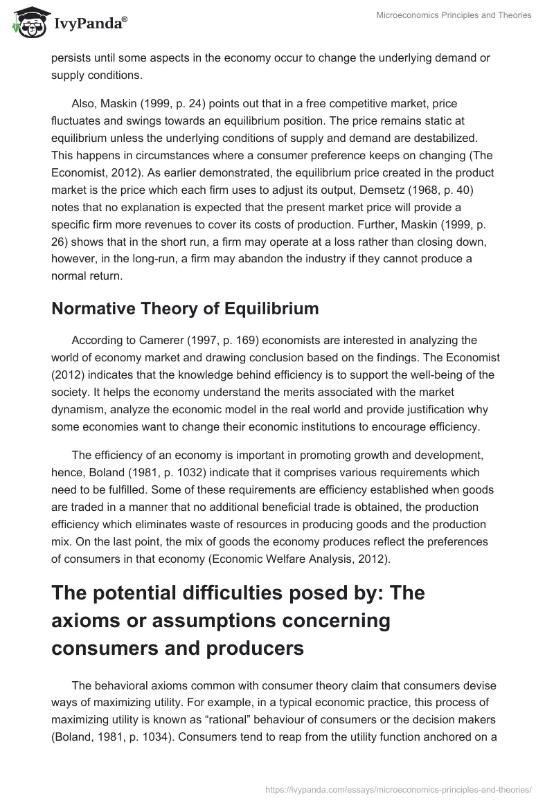 Microeconomics Principles and Theories. Page 5
