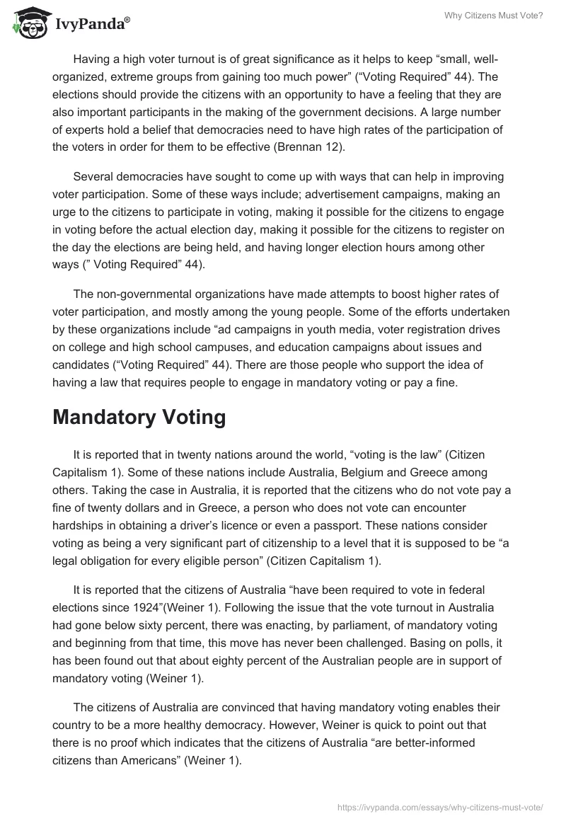 Why Citizens Must Vote?. Page 2