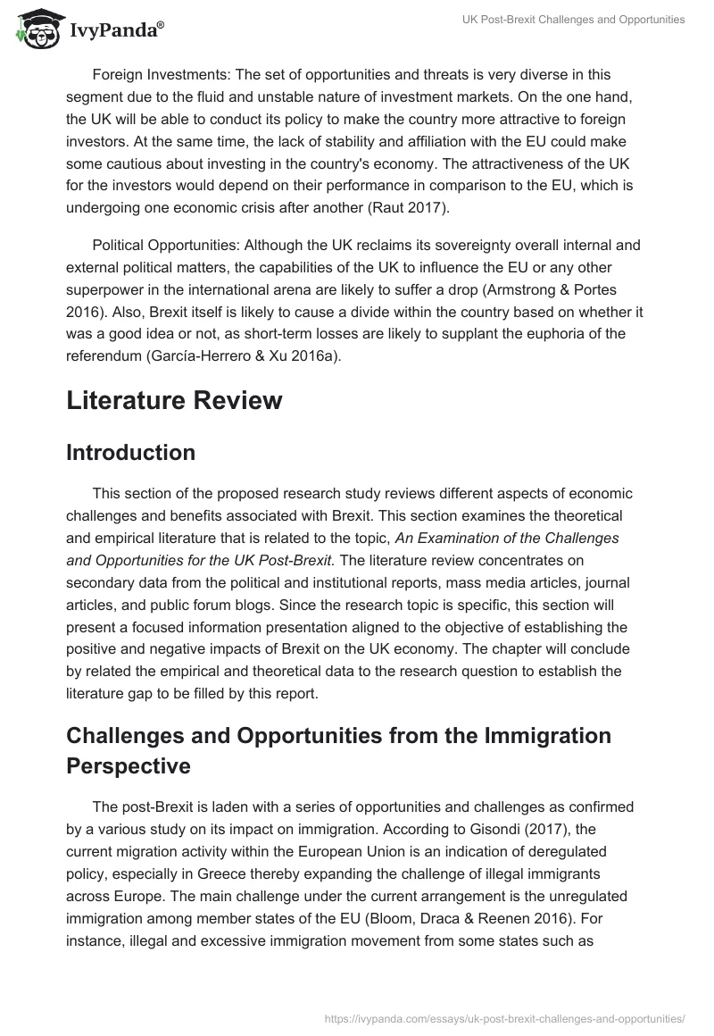 UK Post-Brexit Challenges and Opportunities. Page 4