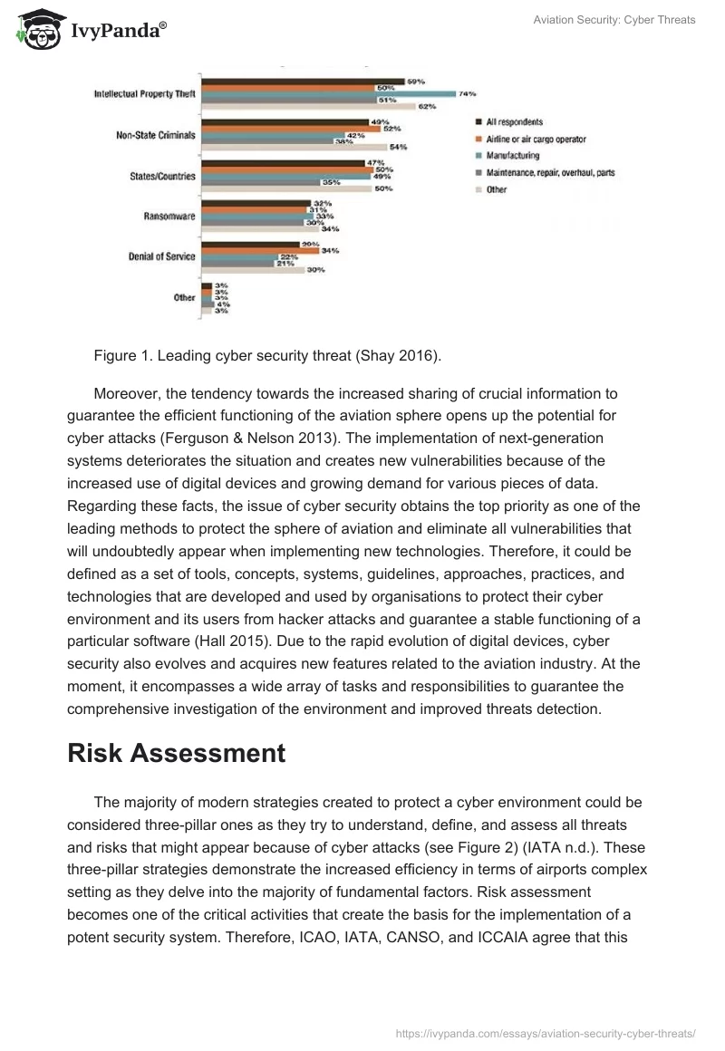 Aviation Security: Cyber Threats. Page 2