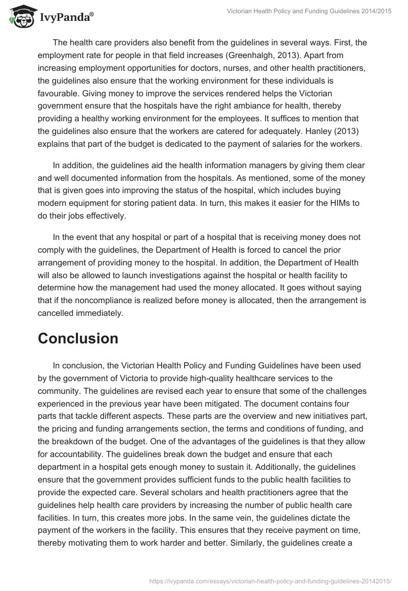 Victorian Health Policy and Funding Guidelines 2014/2015. Page 4