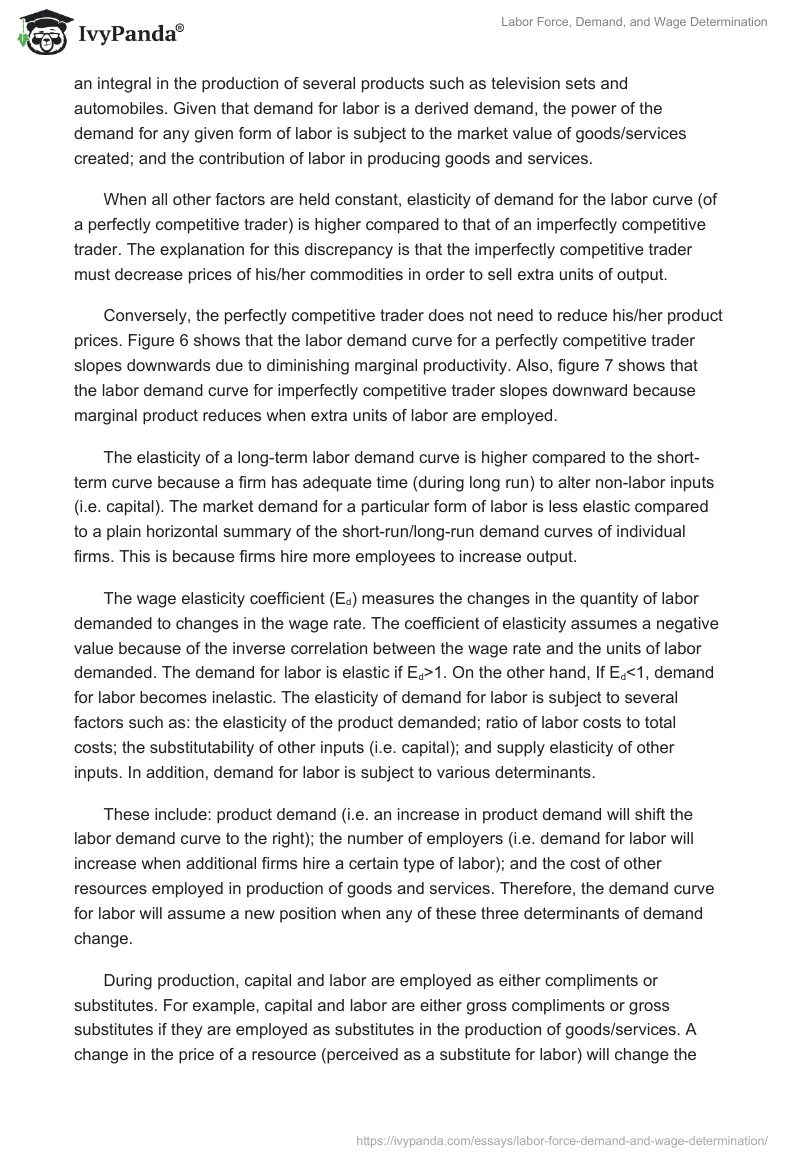 Labor Force, Demand, and Wage Determination. Page 4
