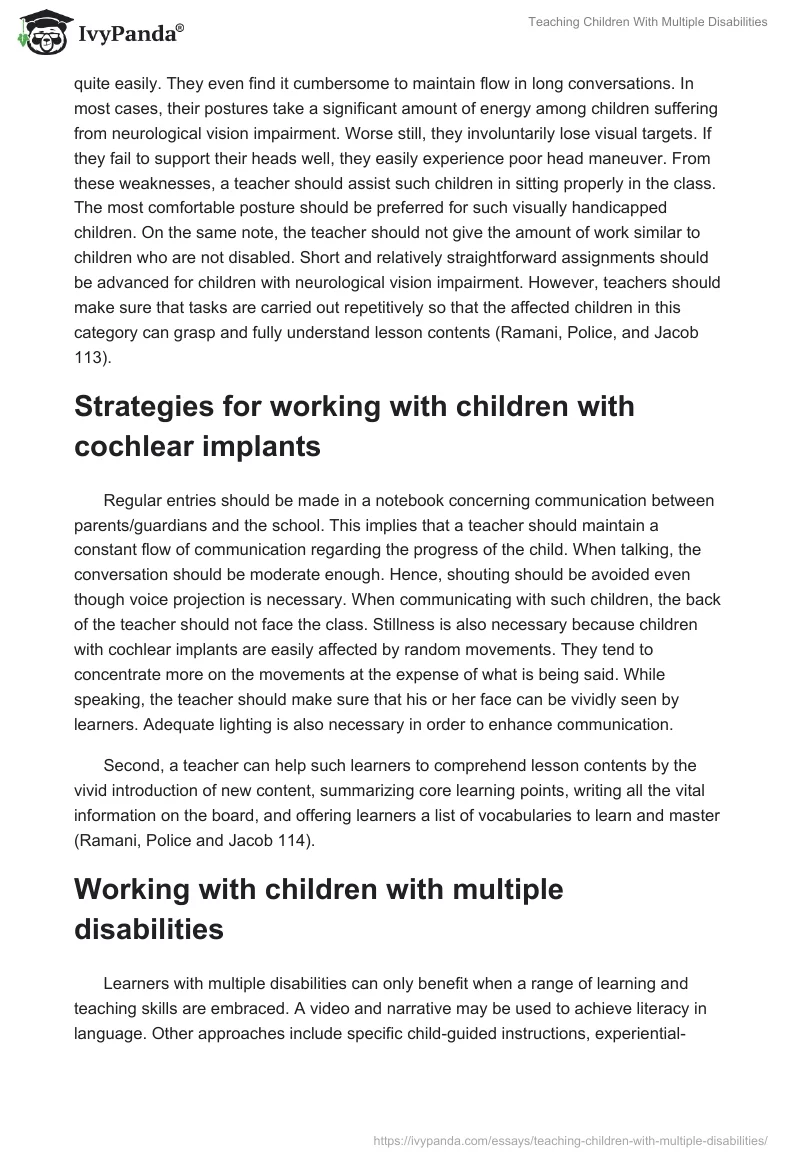 Teaching Children With Multiple Disabilities. Page 2