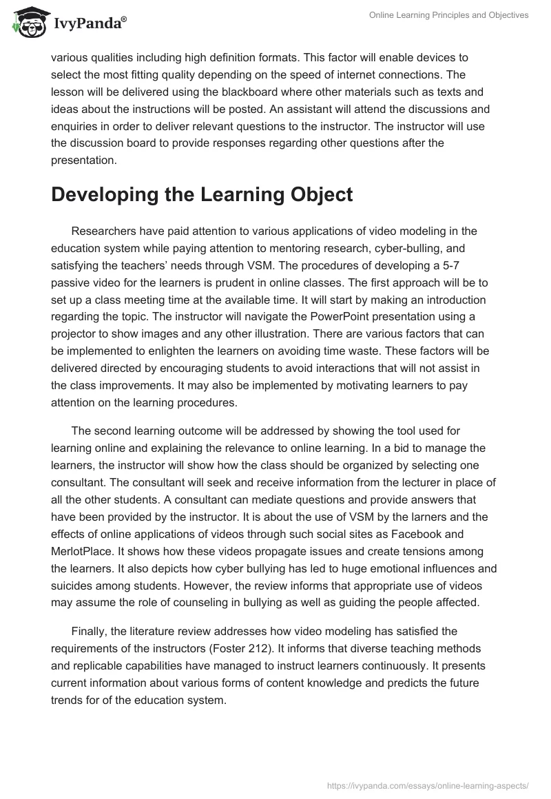 Online Learning Principles and Objectives. Page 3